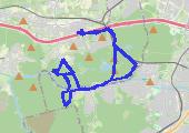 Trasa z dnia 2016-10-02 09:21 - mapa trasy gps - bieganie