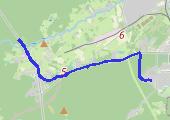 Tanowo-->Police - mapa trasy gps - rower górski