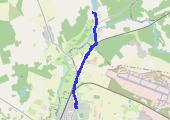 Trasa z dnia 2013-04-27 14:53 - mapa trasy gps - rower trekkingowy
