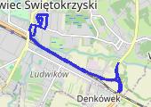 Trasa z dnia 2016-10-05 17:36 - mapa trasy gps - bieganie
