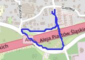 Trasa z dnia 2016-10-06 09:09 - mapa trasy gps - bieganie
