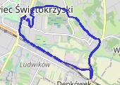 Trasa z dnia 2016-10-07 18:37 - mapa trasy gps - bieganie