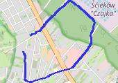 Trasa z dnia 2016-05-03 13:24 - mapa trasy gps - spacer