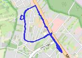 Trasa z dnia 2016-02-25 14:32 - mapa trasy gps - spacer