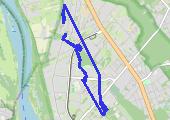 Trasa z dnia 2015-10-25 15:49 - mapa trasy gps - spacer