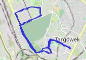 Trasa z dnia 2016-10-08 10:50 - mapa trasy gps - nordic walking