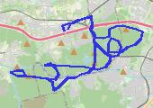 Trasa z dnia 2016-10-08 11:10 - mapa trasy gps - bieganie