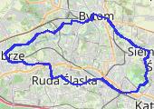 Trasa z dnia 2016-10-09 15:33 - mapa trasy gps - rower trekkingowy