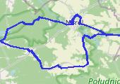2016-10-06 - mapa trasy gps - rower trekkingowy