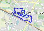 Trasa z dnia 2016-10-11 18:17 - mapa trasy gps - bieganie