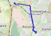 Trasa z dnia 2016-10-11 13:04 - mapa trasy gps - samochód
