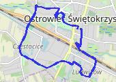 Trasa z dnia 2016-10-13 18:28 - mapa trasy gps - bieganie