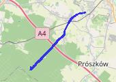 Trasa z dnia 2016-10-14 13:20 - mapa trasy gps - rower trekkingowy