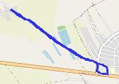 Trasa z dnia 2016-10-18 18:28 - mapa trasy gps - bieganie