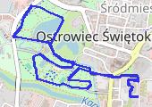 Bieganie - mapa trasy gps - bieganie