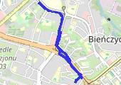 Trasa z dnia 2016-10-18 22:36 - mapa trasy gps - rower górski