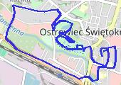Trasa z dnia 2016-10-21 18:47 - mapa trasy gps - bieganie