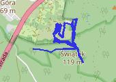 Trasa z dnia 2016-10-21 19:48 - mapa trasy gps - marsz