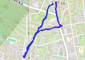 Trasa z dnia 2016-10-25 17:17 - mapa trasy gps - spacer