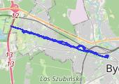 Trasa z dnia 2016-10-26 13:26 - mapa trasy gps - rower trekkingowy