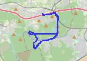 Trasa z dnia 2016-10-28 10:03 - mapa trasy gps - bieganie