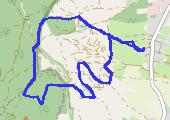 Trasa z dnia 2016-10-29 18:10 - mapa trasy gps - jazda konna