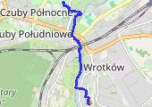 Rowerem na zawody - mapa trasy gps - rower trekkingowy