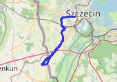 Trasa z dnia 2016-10-30 18:45 - mapa trasy gps - rower trekkingowy