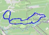 Trasa z dnia 2016-10-31 13:20 - mapa trasy gps - bieganie