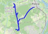 Geocaching - mapa trasy gps - inna