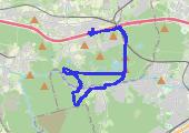 Trasa z dnia 2016-11-01 09:33 - mapa trasy gps - bieganie