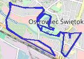 Bieganie - mapa trasy gps - bieganie