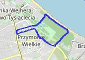 Bieganie - mapa trasy gps - bieganie