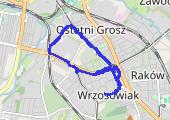 Trasa z dnia 2016-11-03 20:12 - mapa trasy gps - marsz