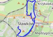 2016-01-07 656749876 Running Endomondo - mapa trasy gps - bieganie
