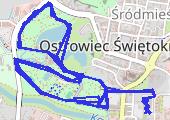 Bieganie - mapa trasy gps - bieganie