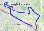 Trasa z dnia 2016-11-06 08:43 - mapa trasy gps - bieganie