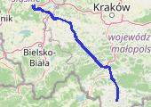 Trasa z dnia 2013-05-17 11:59 - mapa trasy gps - samochód