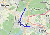 Trasa z dnia 2013-05-10 23:28 - mapa trasy gps - rower górski