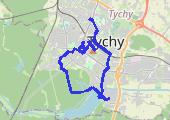 Trasa z dnia 2013-05-26 19:28 - mapa trasy gps - rower górski