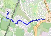 Trasa z dnia 2016-11-07 00:26 - mapa trasy gps - marsz
