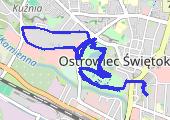 Trasa z dnia 2016-11-08 19:07 - mapa trasy gps - bieganie