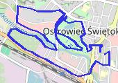 Trasa z dnia 2016-11-07 18:11 - mapa trasy gps - bieganie