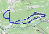 Trasa z dnia 2016-11-11 13:19 - mapa trasy gps - bieganie