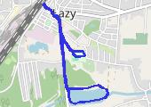 Trasa z dnia 2016-11-11 14:11 - mapa trasy gps - bieganie