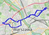 Pierwszy śnieg 2016-11-11 - mapa trasy gps - rower górski