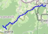 II Turystyczny Rajd Niepodległości Głuchołazy - Jeseník - mapa trasy gps - marsz