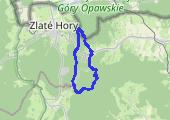 Solná Hora, Vetřná i Biskupia Kopa - mapa trasy gps - marsz
