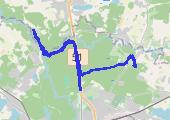 Trasa z dnia 2016-11-13 08:54 - mapa trasy gps - bieganie