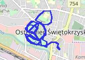 Trasa z dnia 2016-11-14 17:41 - mapa trasy gps - bieganie